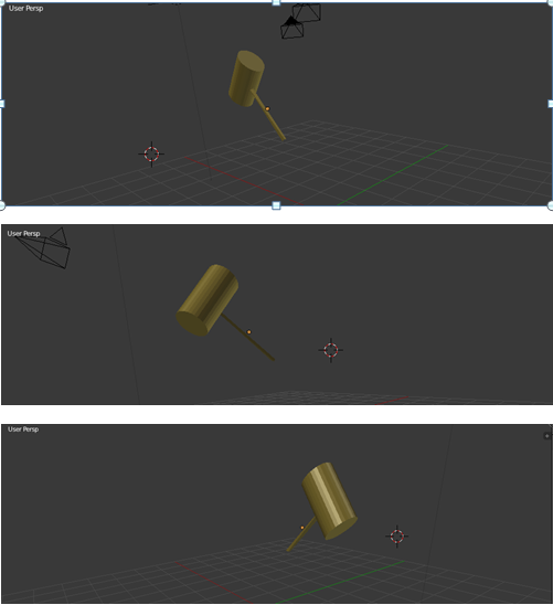 mallet created with blender